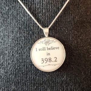 I Still Believe in 398.2 pendant Necklace